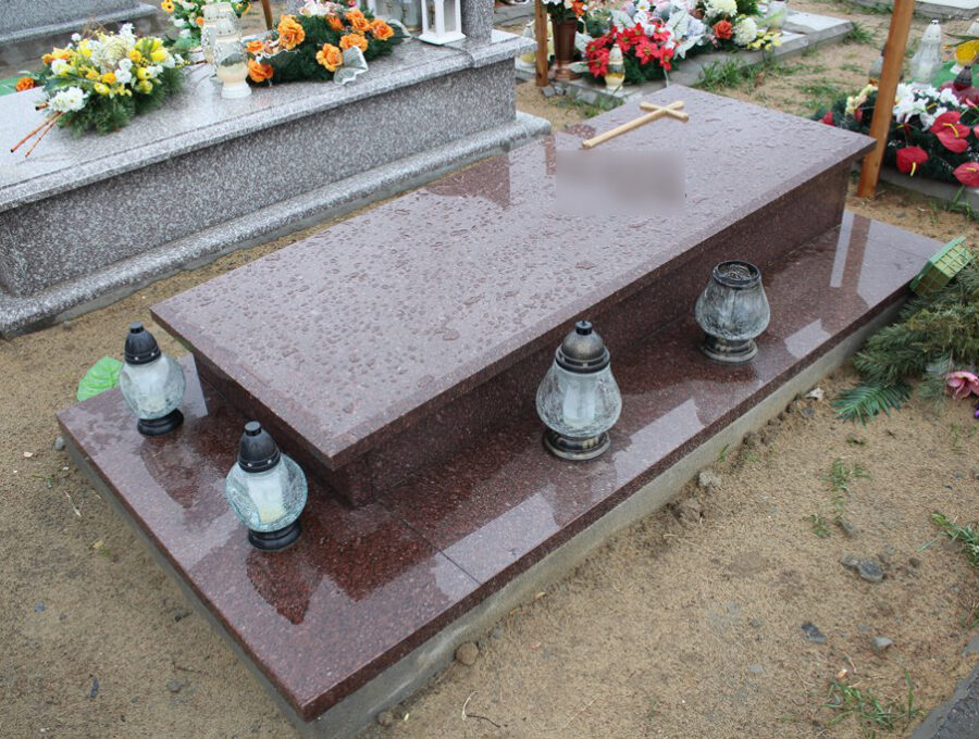 Nagrobek pojedynczy — realizacja 04